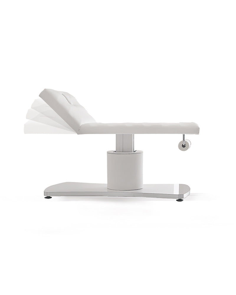 E-Motion - Hvit massasjebord - med motor